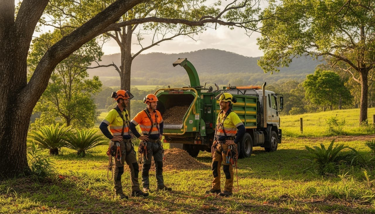 The Brisbane West Arborist team — qualified arborists serving the Brisbane West